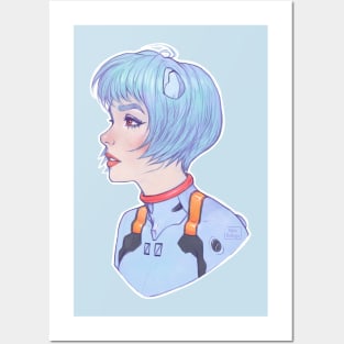 Ayanami Rei Posters and Art